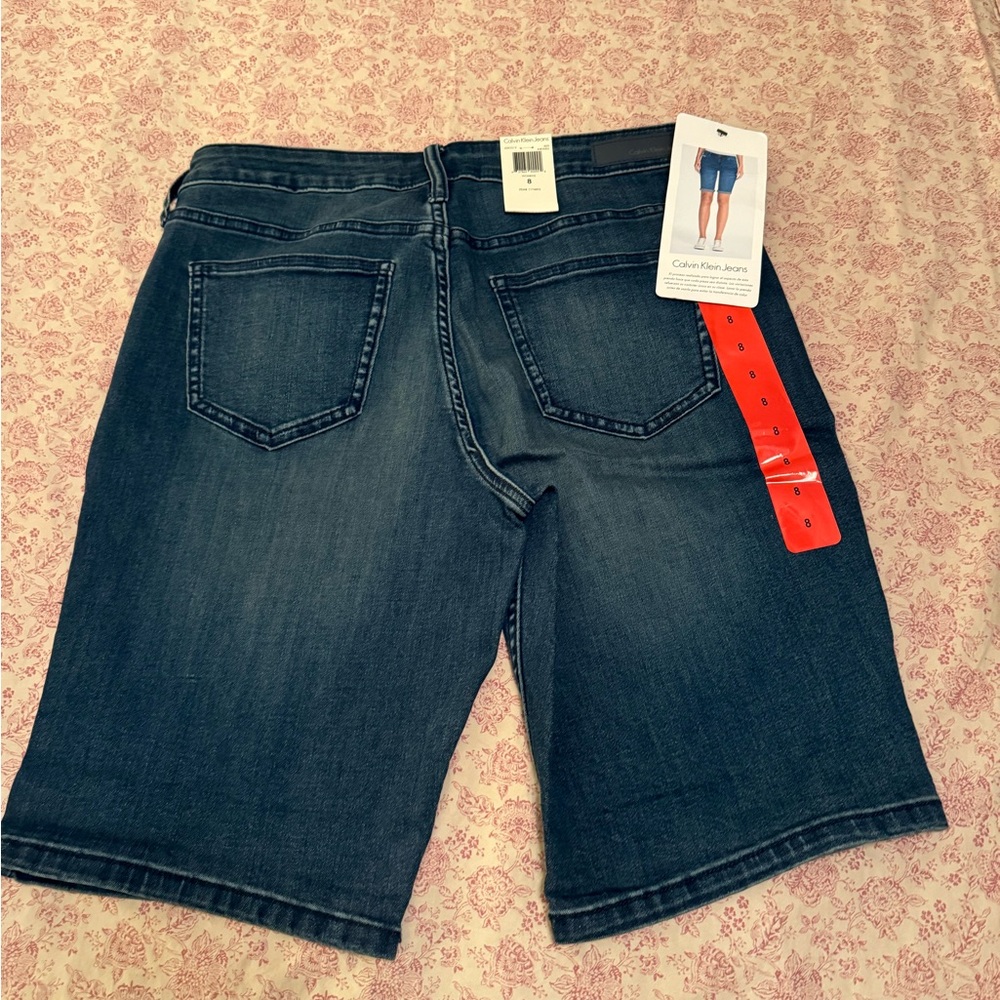 Calvin Klein Dark Denim Shorts